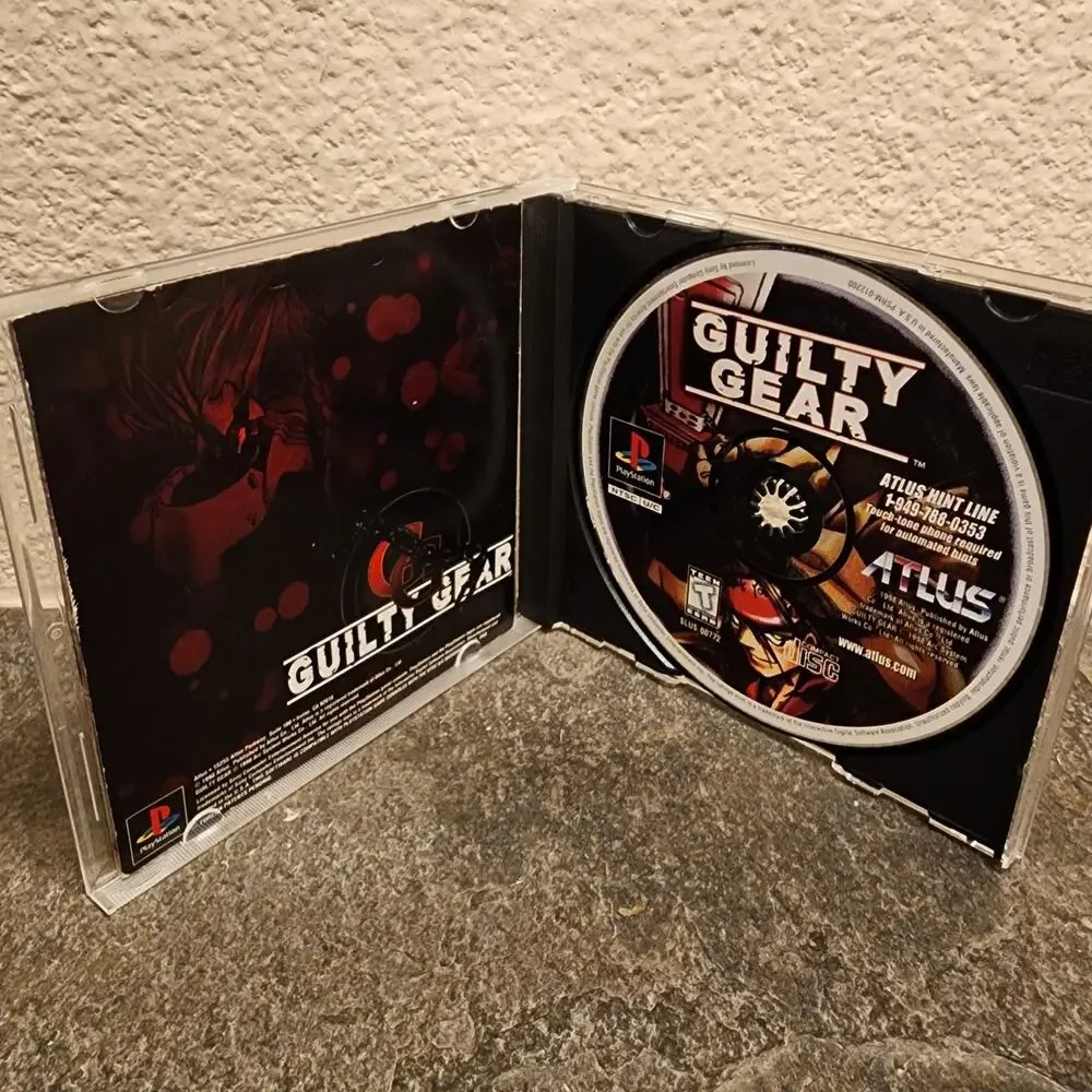 Game - Guilty Gear - PS1 - Atlus